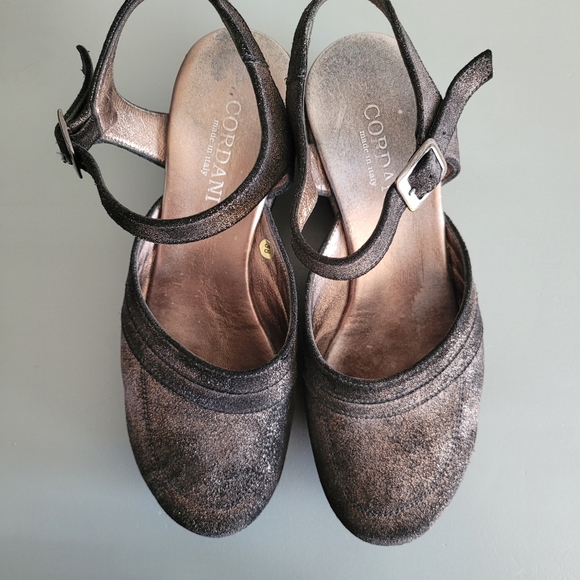 Cordani Suede Platform Wedges Size 38 - Picture 4 of 4